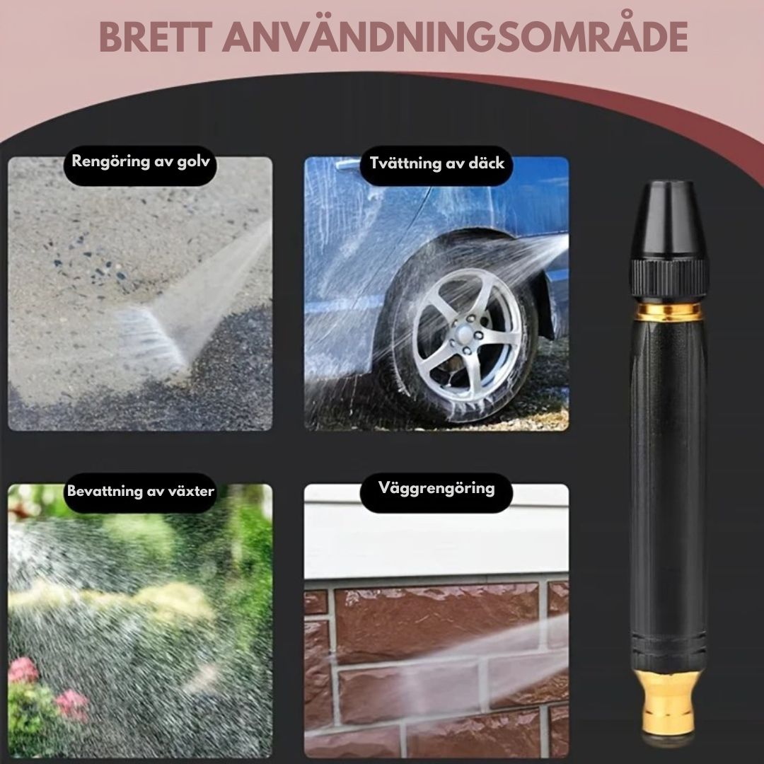 HydroNozzle™ | Högt tryck utan högt pris