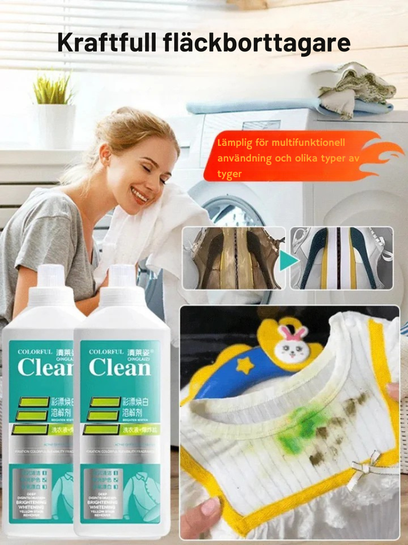 StainErase™ | Tar bort fläckar och gör vitt vitt igen