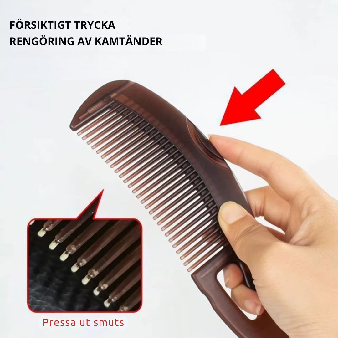 DermoComb™ | Aldrig mer mjäll i håret!