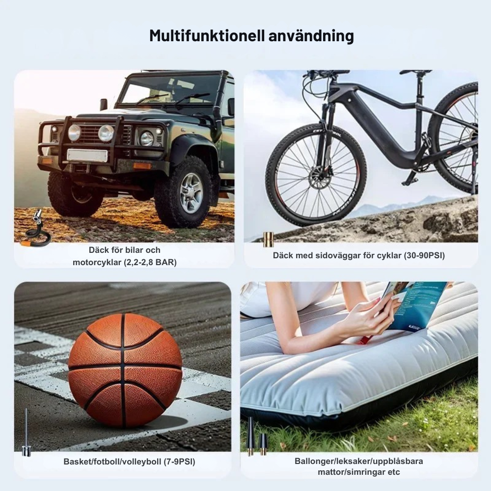 MobiPump™ | Alltid rätt tryck nära till hands