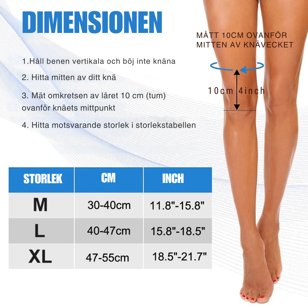 FlexiBrace™ | Den perfekta lösningen mot knäsmärta!