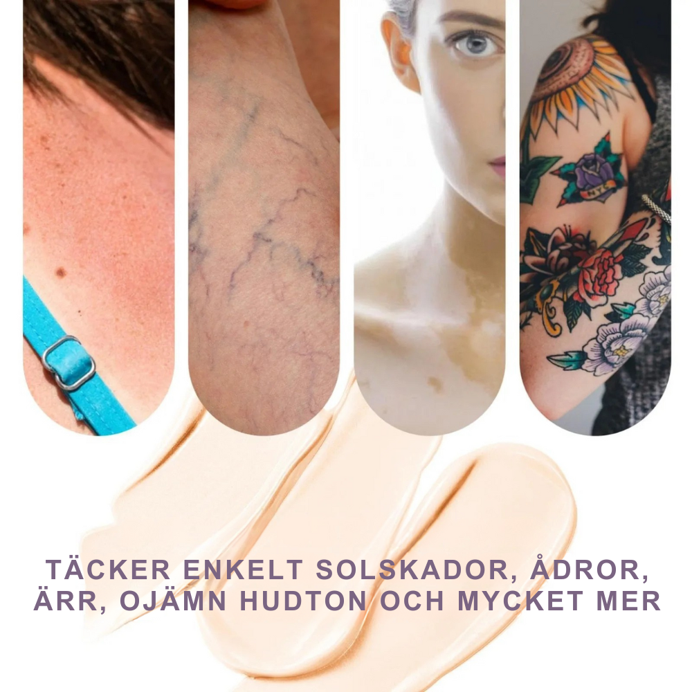 CoverSkin™ | Alltid en jämn och felfri hud!