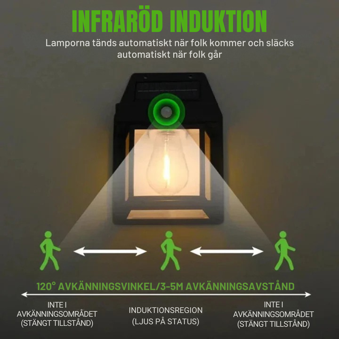 BrightMotion™ | Effektiv solcellsbelysning för varje trädgård